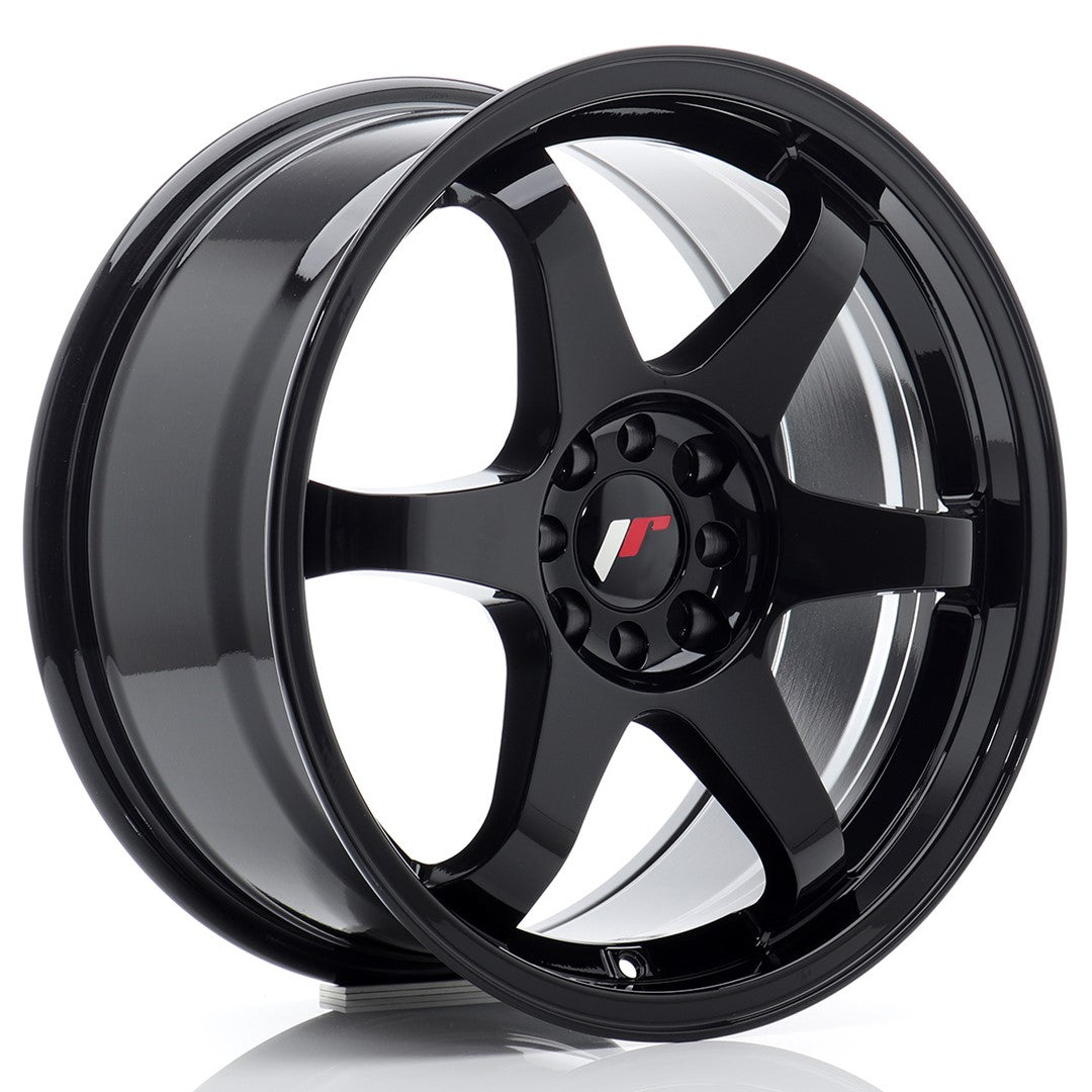 Japan Racing JR Wheels JR3 17x8 ET25 4x100 4x108 Black