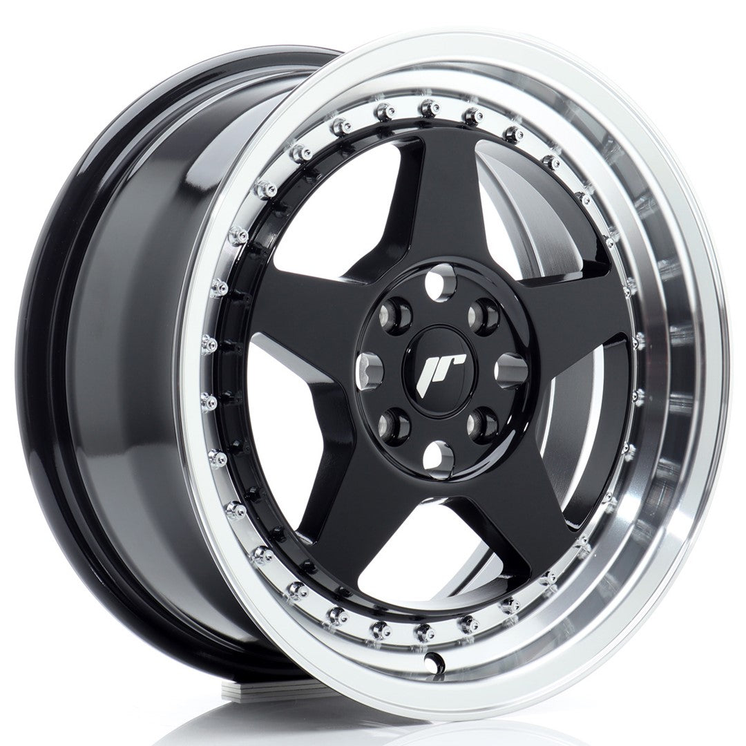 Japan Racing JR Wheels JR6 16x7 ET35 4x100 Black