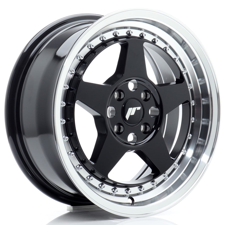 Japan Racing JR Wheels JR6 16x7 ET35 4x100 Black