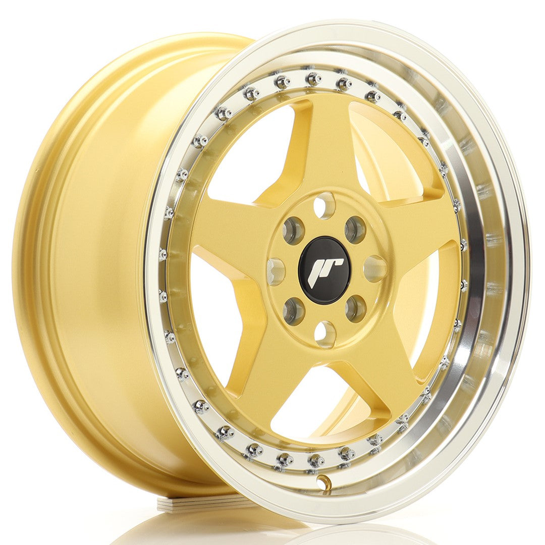 Japan Racing JR Wheels JR6 16x7 ET35 4x100 Gold