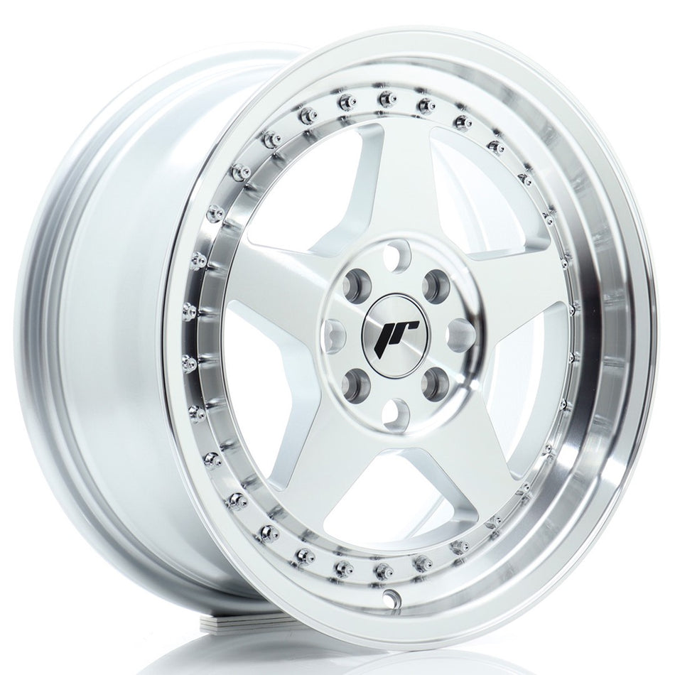 Japan Racing JR Wheels JR6 16x7 ET35 4x100 Silver