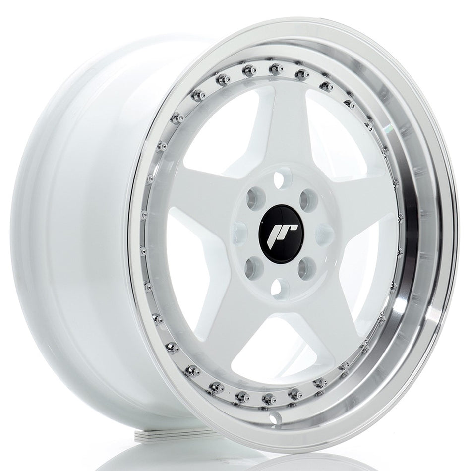 Japan Racing JR Wheels JR6 16x7 ET35 4x100 White