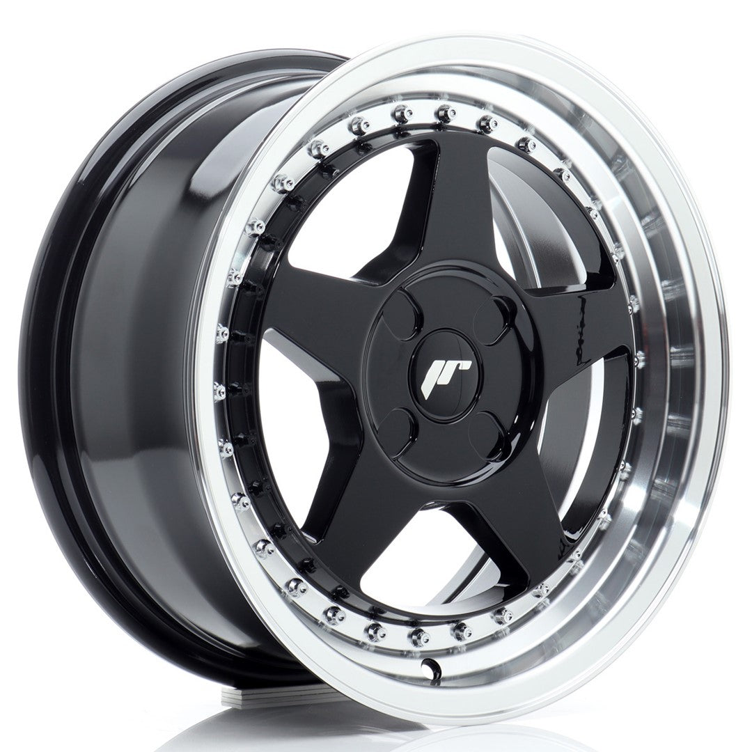 Japan Racing JR Wheels JR6 16x7 ET20-35 CUSTOM PCD Black
