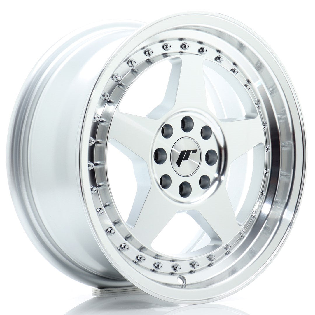 Japan Racing JR Wheels JR6 16x7 ET25 4x100 4x108 Silver