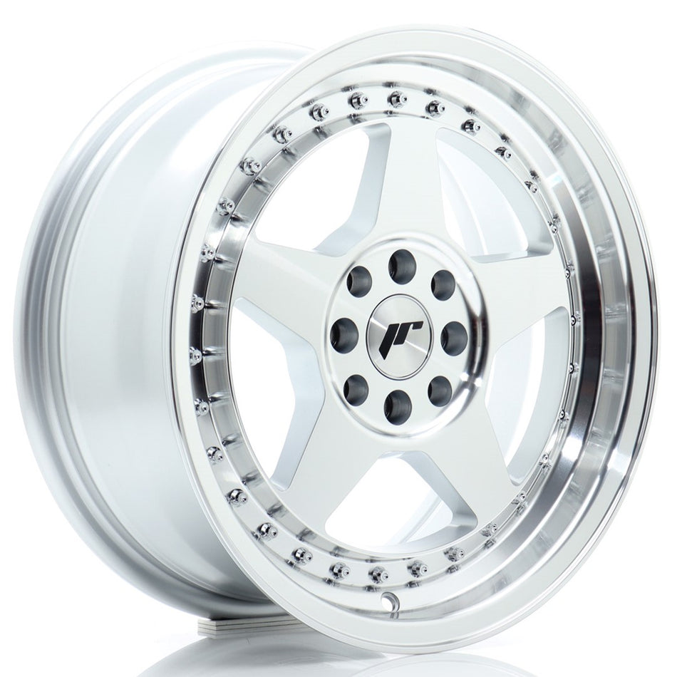 Japan Racing JR Wheels JR6 16x7 ET25 4x100 4x108 Silver
