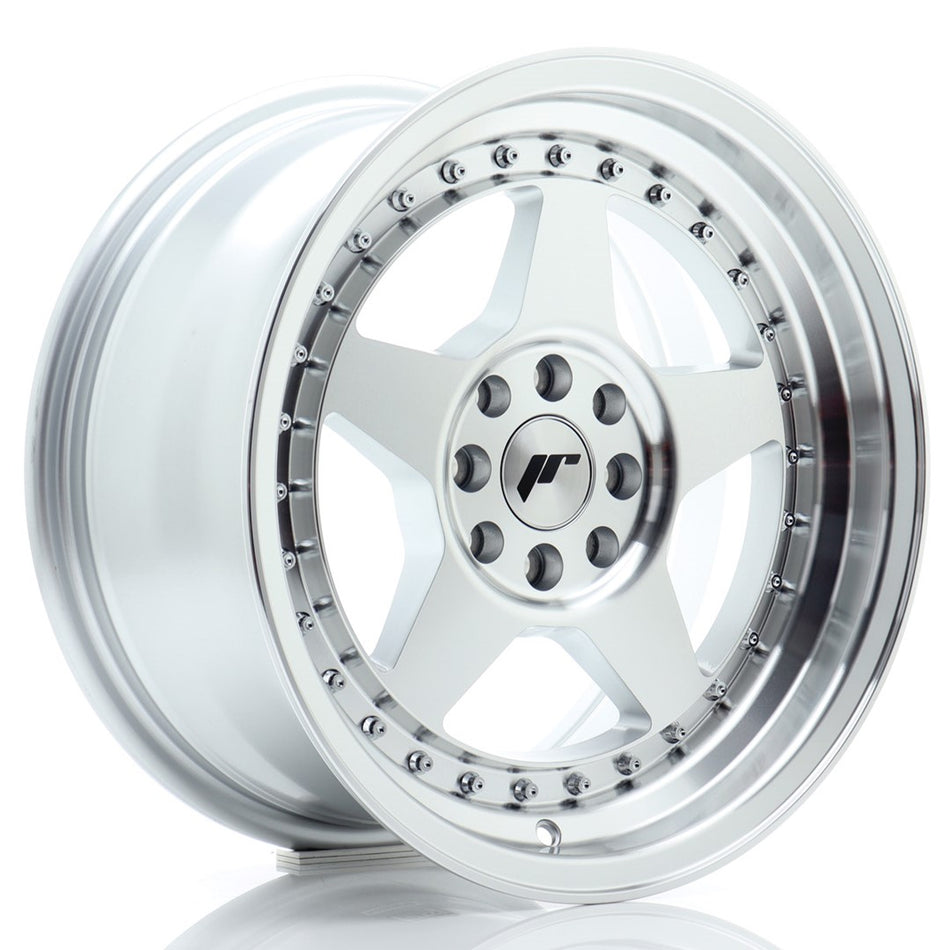 Japan Racing JR Wheels JR6 16x8 ET25 4x100 4x108 Silver