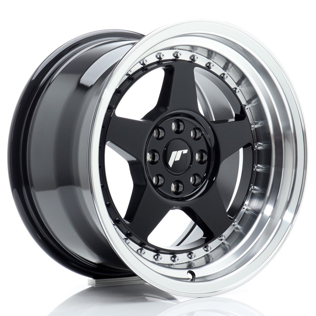 Japan Racing JR Wheels JR6 16x9 ET20 4x100 4x108 Black