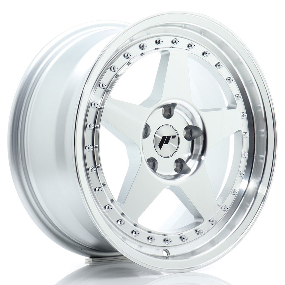 Japan Racing JR Wheels JR6 17x8 ET35 5x112 Silver