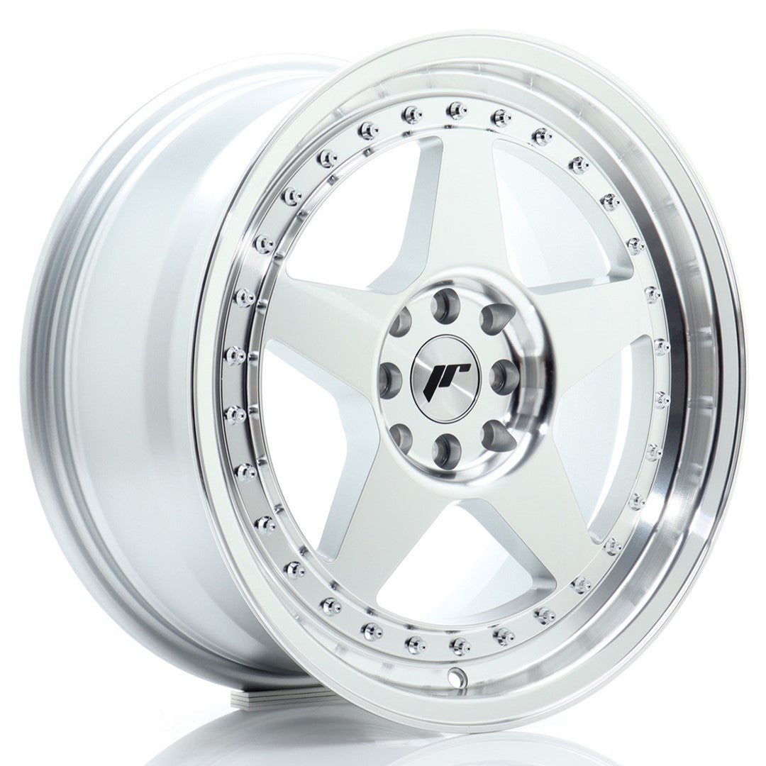 Japan Racing JR Wheels JR6 17x8 ET35 5x114.3 5x120 Silver