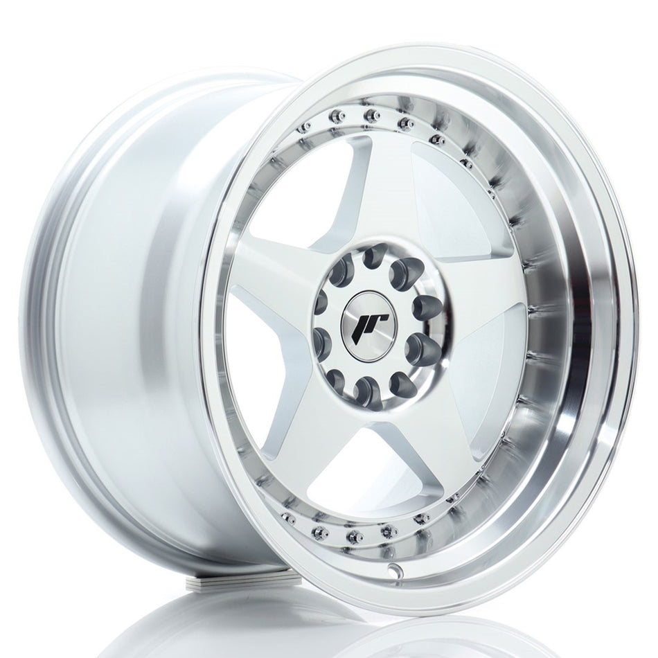 Japan Racing JR Wheels JR6 17x10 ET20 5x114.3 5x120 Silver