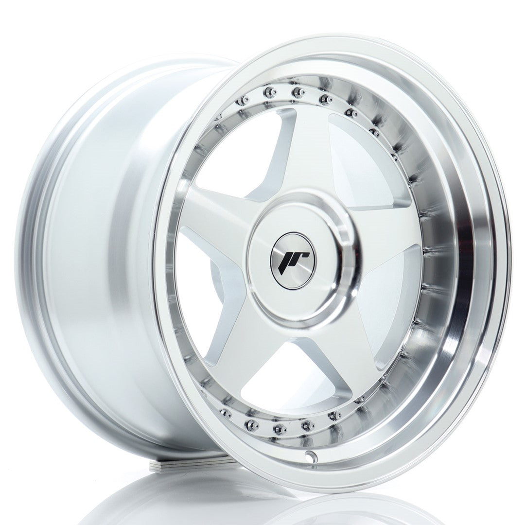 Japan Racing JR Wheels JR6 17x10 ET0-20 CUSTOM PCD Silver