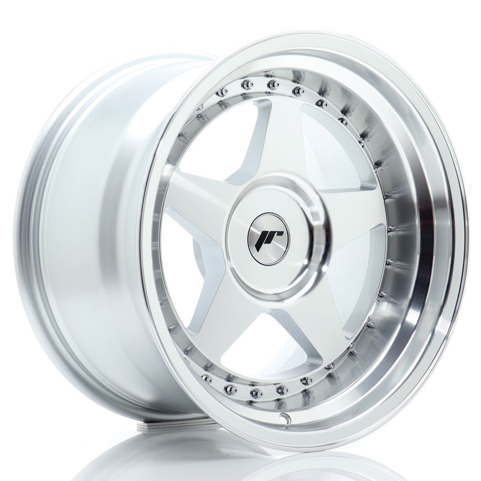 Japan Racing JR Wheels JR6 17x10 ET0-20 CUSTOM PCD Silver