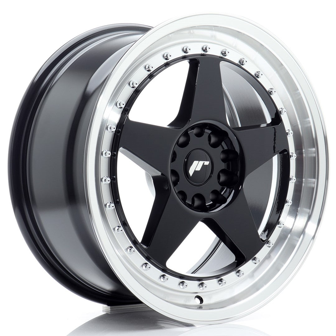 Japan Racing JR Wheels JR6 18x8.5 ET22 5x114.3 5x120 Black