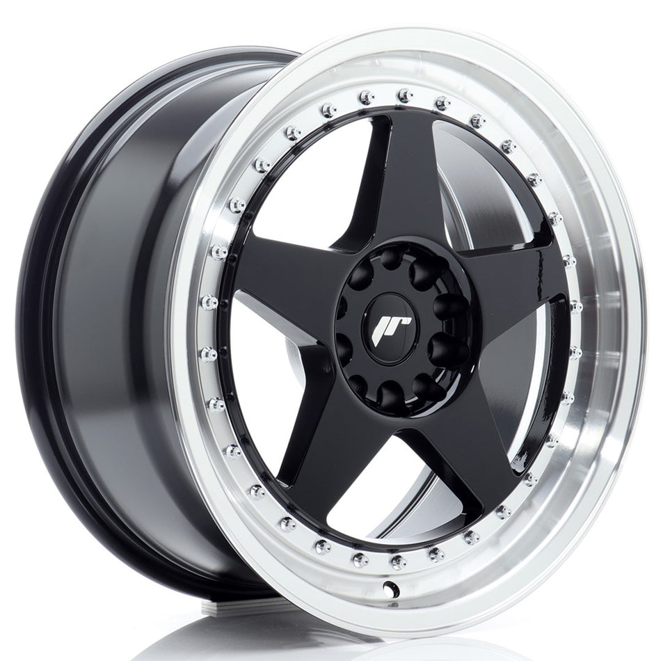 Japan Racing JR Wheels JR6 18x8.5 ET22 5x114.3 5x120 Black
