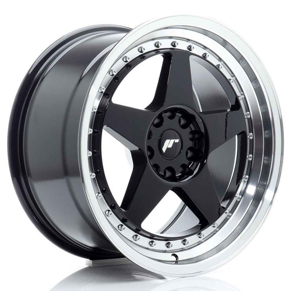 Japan Racing JR Wheels JR6 18x9.5 ET22 5x114.3 5x120 Black