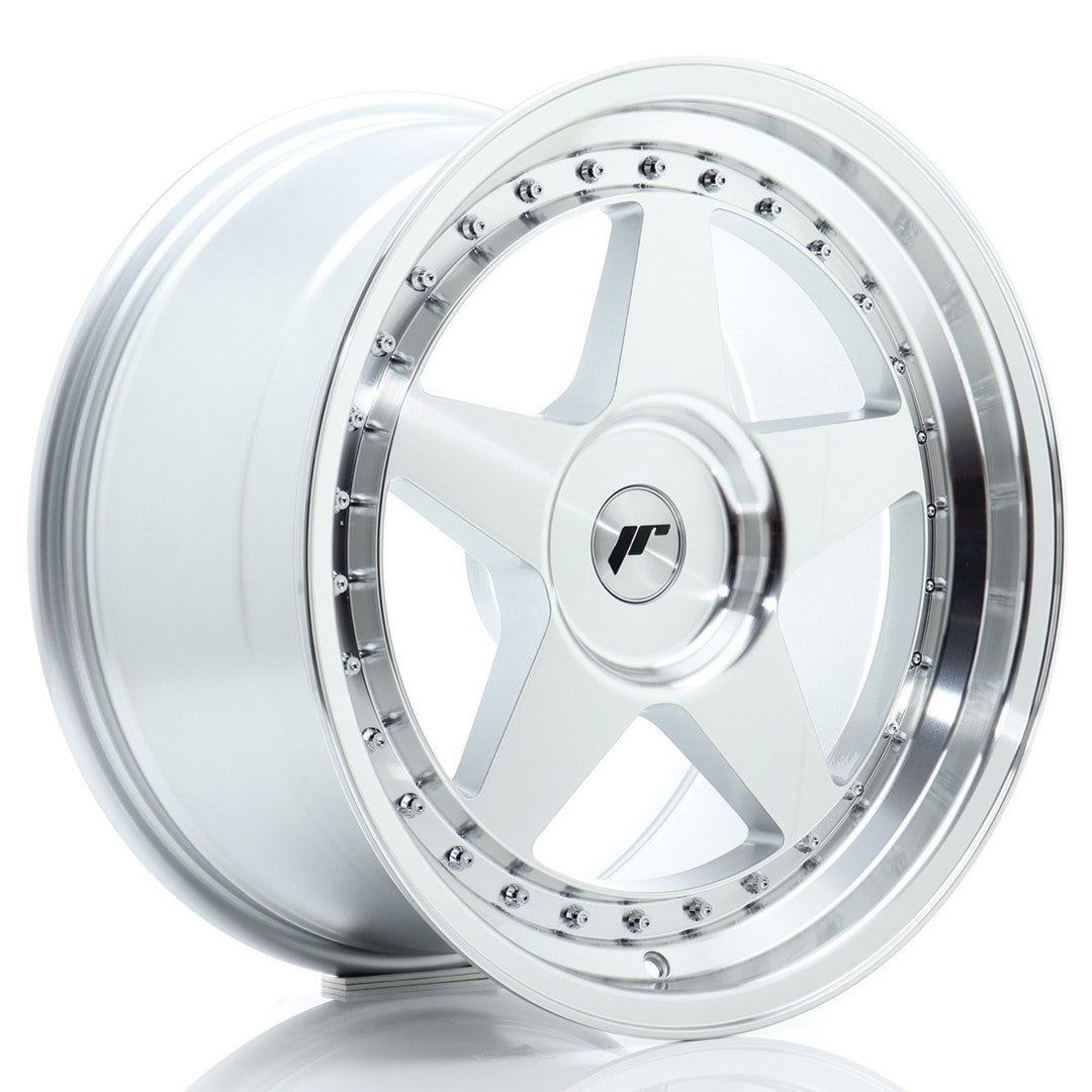 Japan Racing JR Wheels JR6 18x9.5 ET20-40 CUSTOM PCD Silver