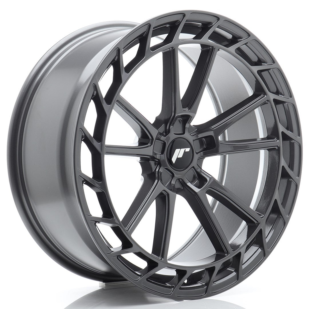 Japan Racing JR Wheels JR45 21x9.5 ET15-35 CUSTOM PCD Hyper Gray