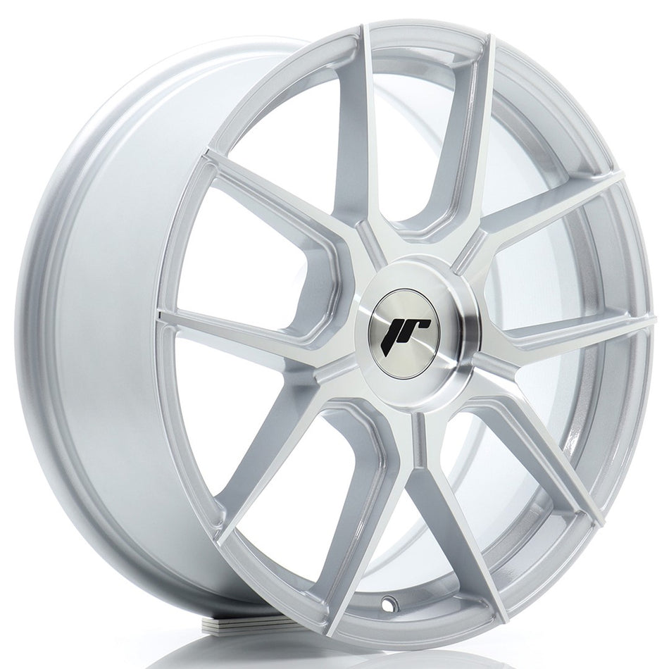 Japan Racing JR Wheels JR30 17x7 ET20-40 CUSTOM PCD Silver