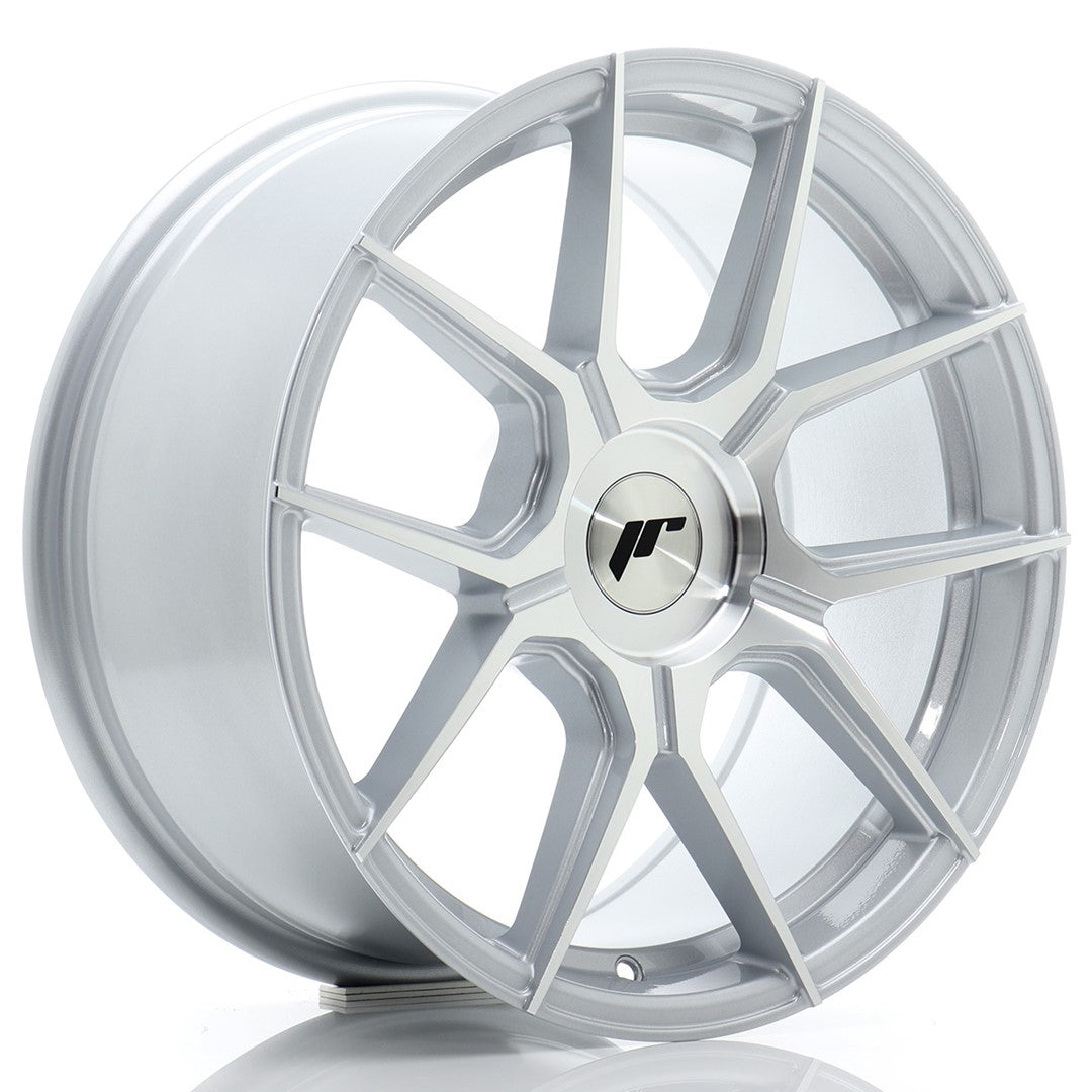 Japan Racing JR Wheels JR30 17x8 ET20-40 CUSTOM PCD Silver