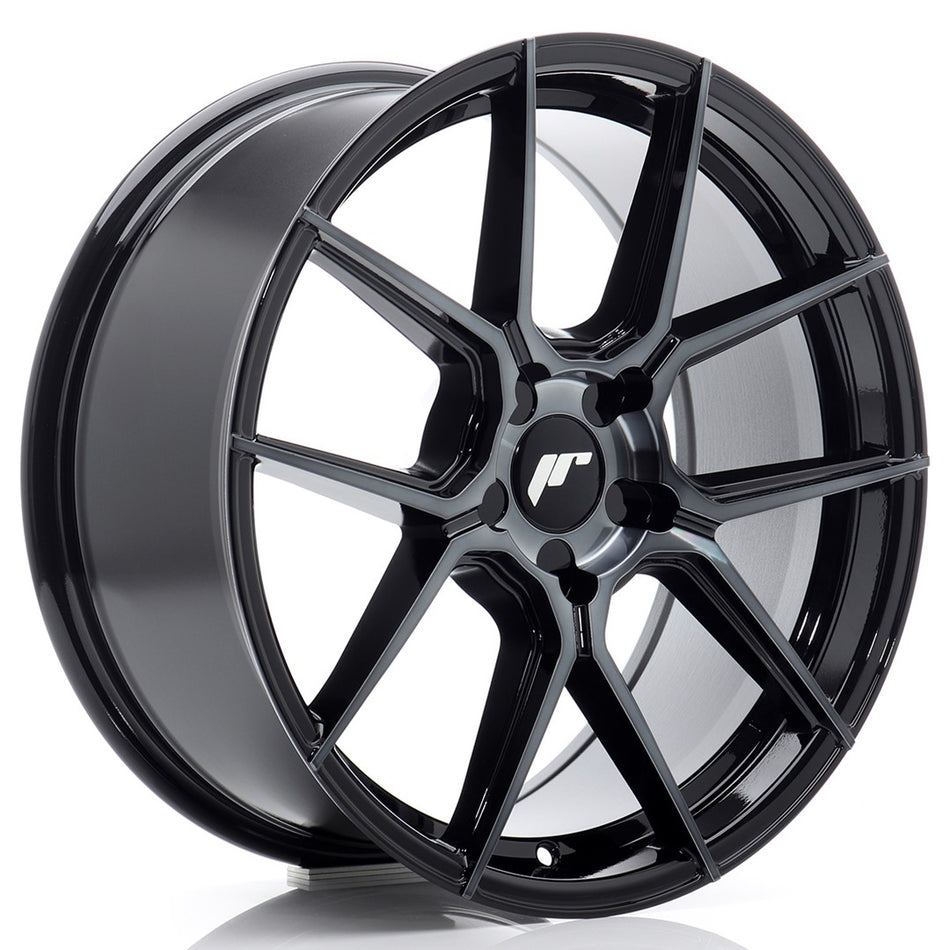 Japan Racing JR Wheels JR30 18x8 ET20-40 CUSTOM PCD Black