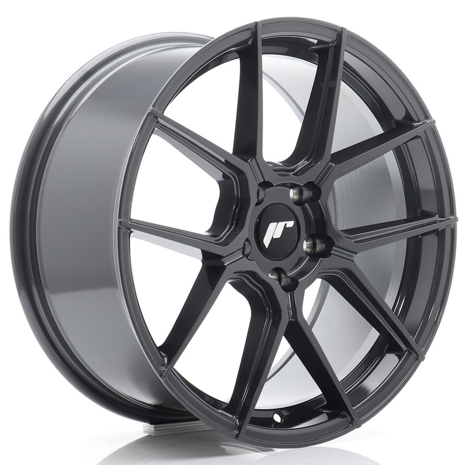 Japan Racing JR Wheels JR30 18x8.5 ET45 5x112 Hyper Gray