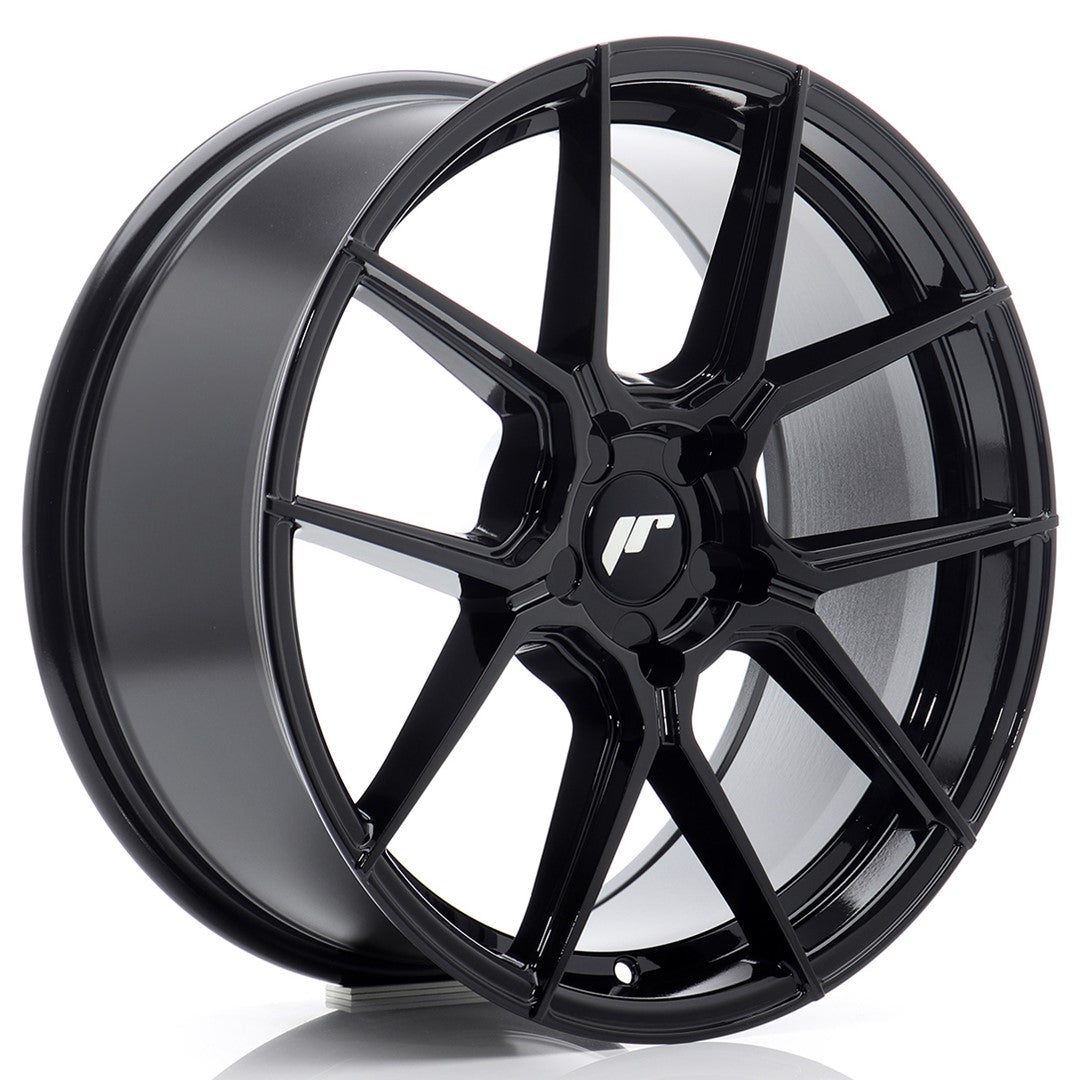 Japan Racing JR Wheels JR30 18x8.5 ET20-45 CUSTOM PCD Black