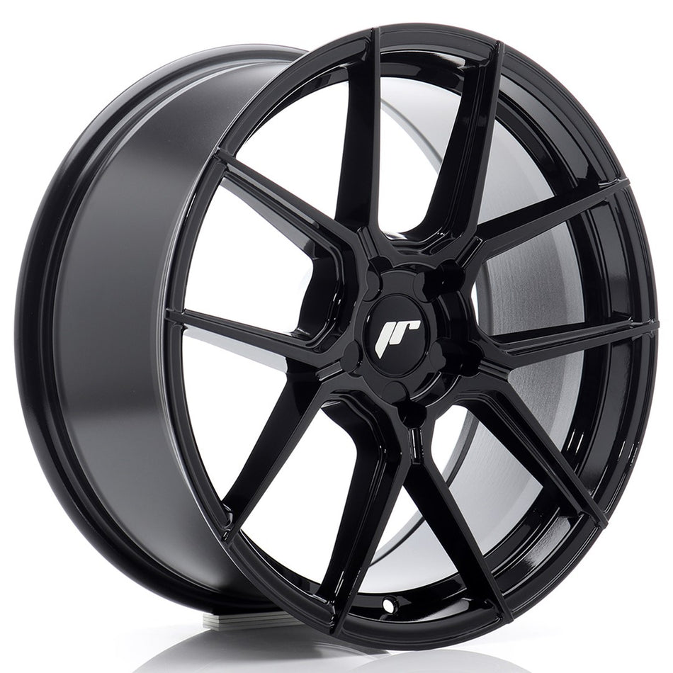 Japan Racing JR Wheels JR30 18x8.5 ET20-45 CUSTOM PCD Black