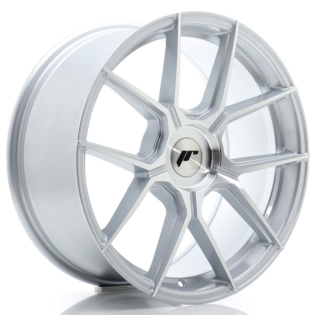Japan Racing JR Wheels JR30 18x8.5 ET20-45 CUSTOM PCD Silver
