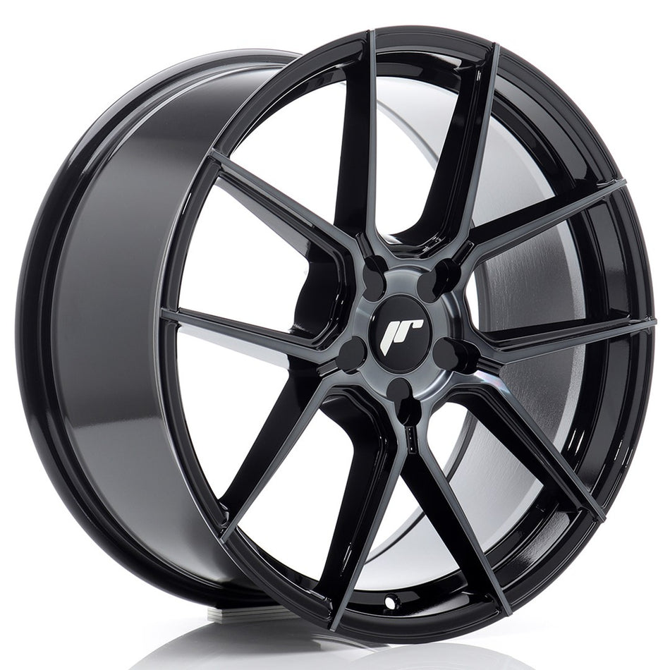 Japan Racing JR Wheels JR30 19x8 ET20-40 CUSTOM PCD Black