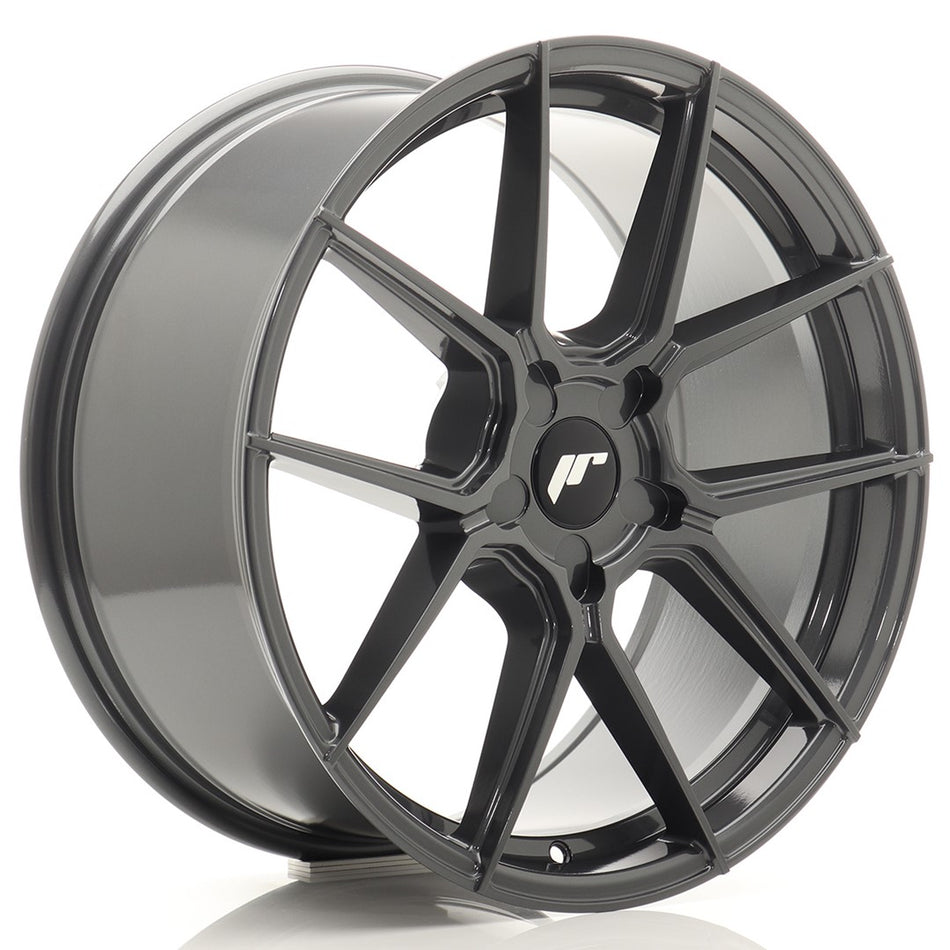 Japan Racing JR Wheels JR30 19x8 ET20-40 CUSTOM PCD Hyper Gray
