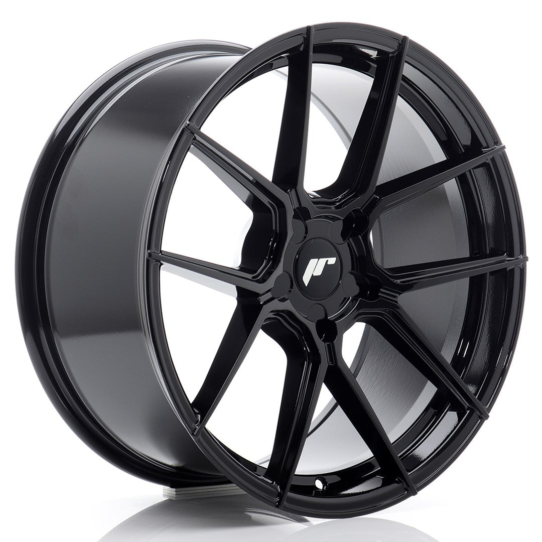 Japan Racing JR Wheels JR30 19x9 ET20-40 CUSTOM PCD Black