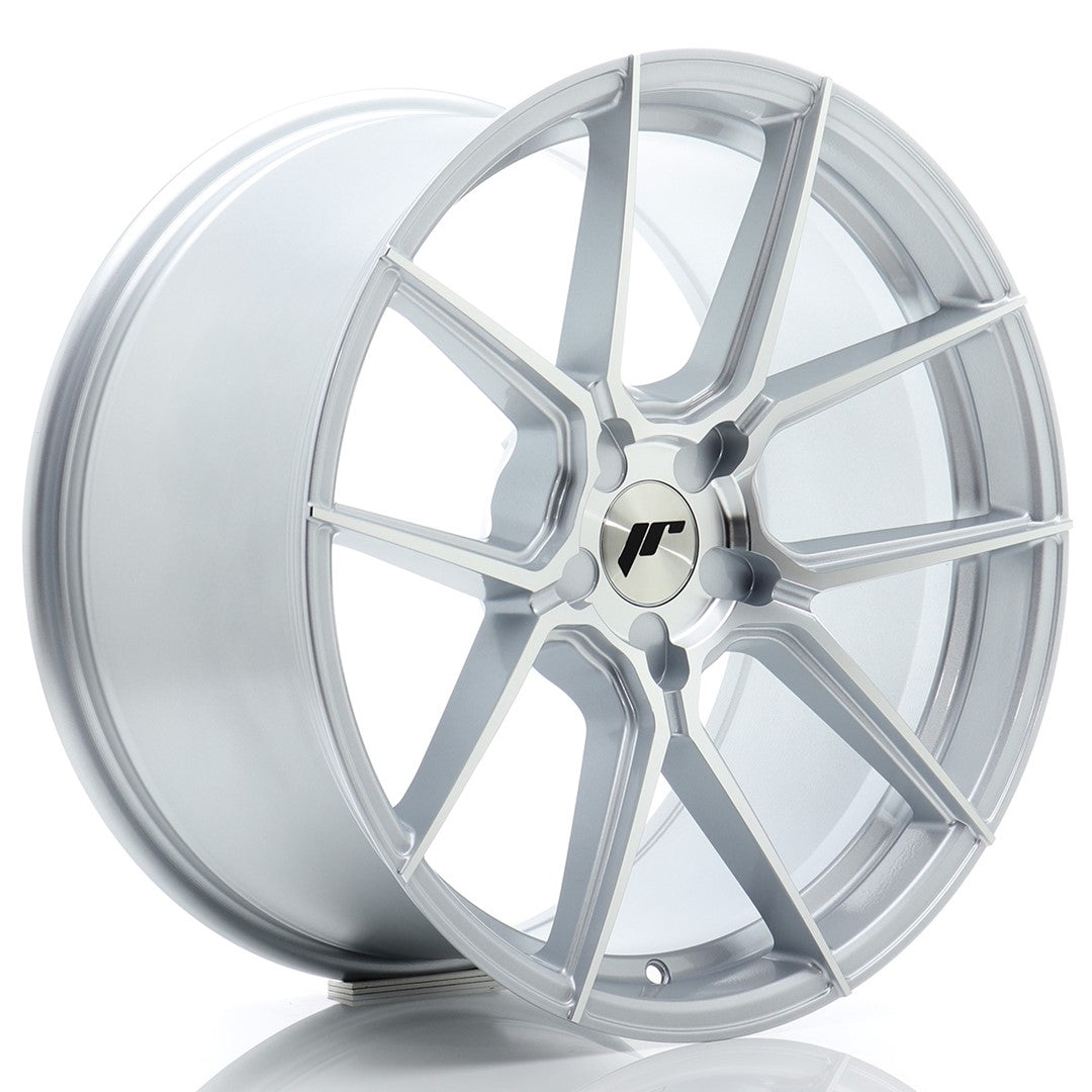 Japan Racing JR Wheels JR30 19x9 ET20-40 CUSTOM PCD Silver