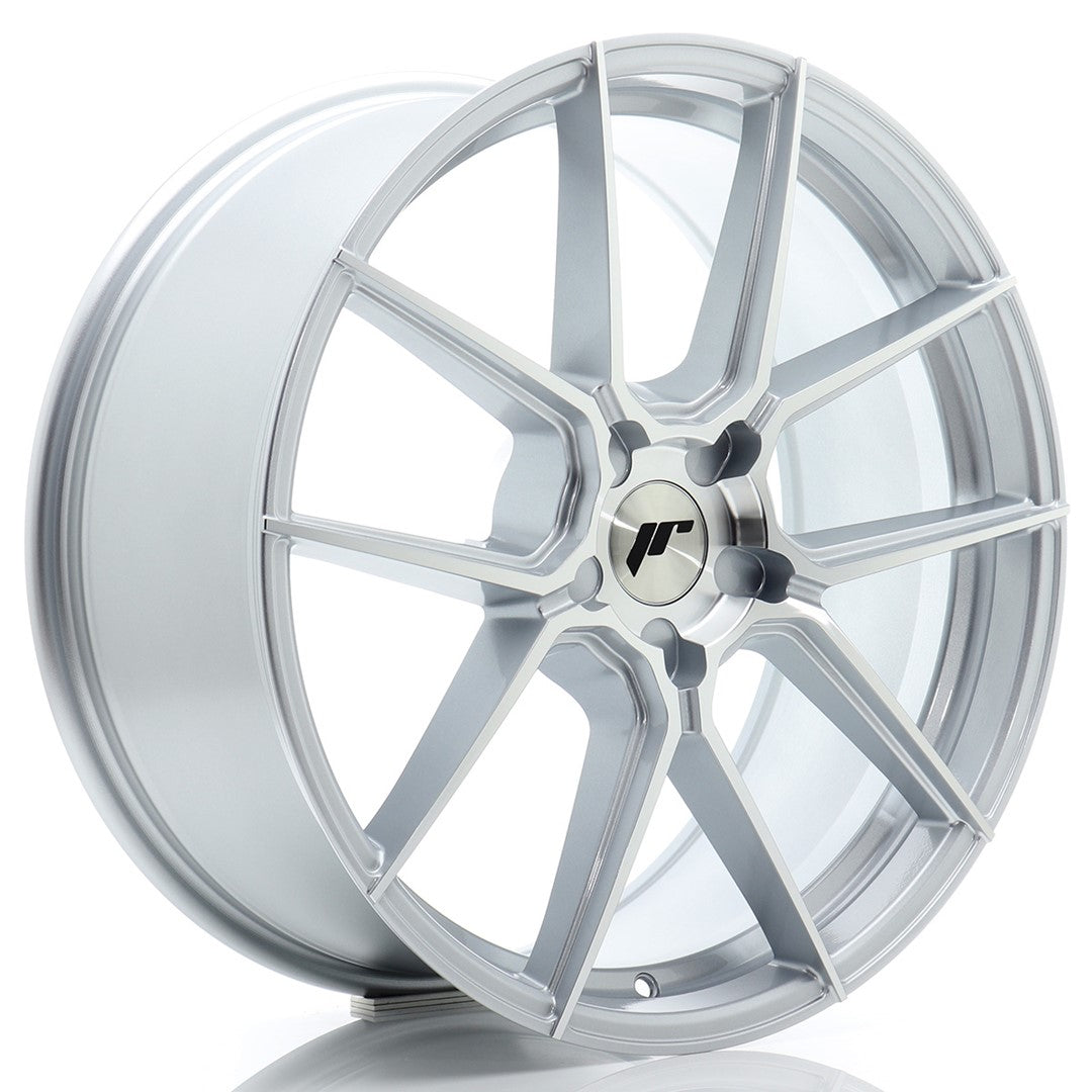 Japan Racing JR Wheels JR30 20x8 ET20-40 CUSTOM PCD Silver