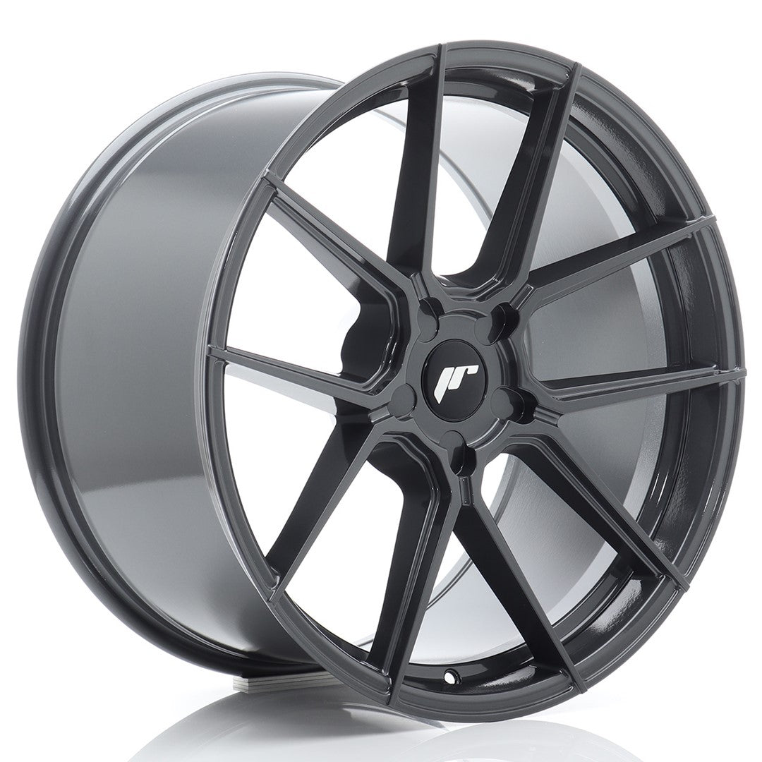 Japan Racing JR Wheels JR30 20x9.5 ET22-40 CUSTOM PCD Hyper Gray
