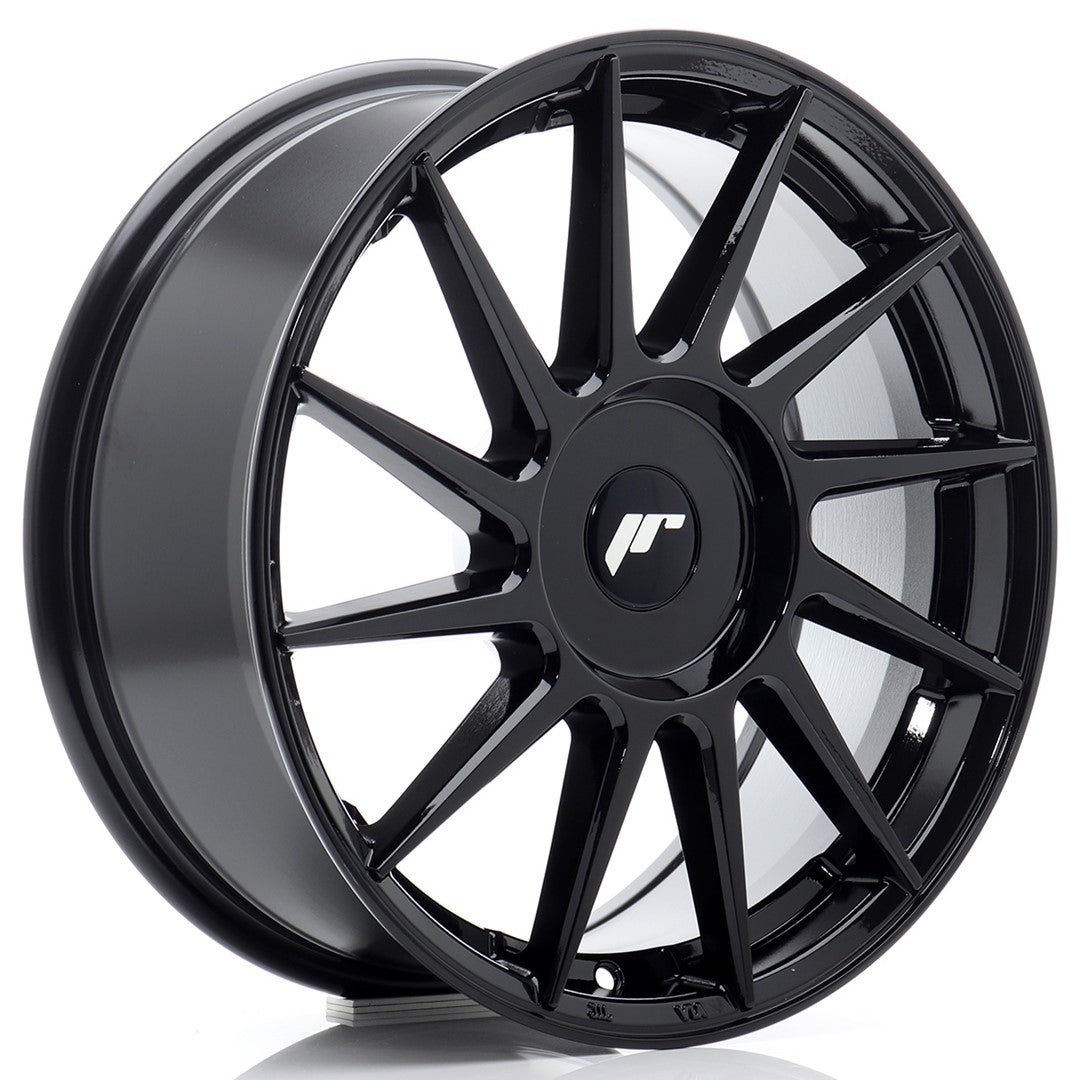 Japan Racing JR Wheels JR22 17x7 ET20-40 CUSTOM PCD Black