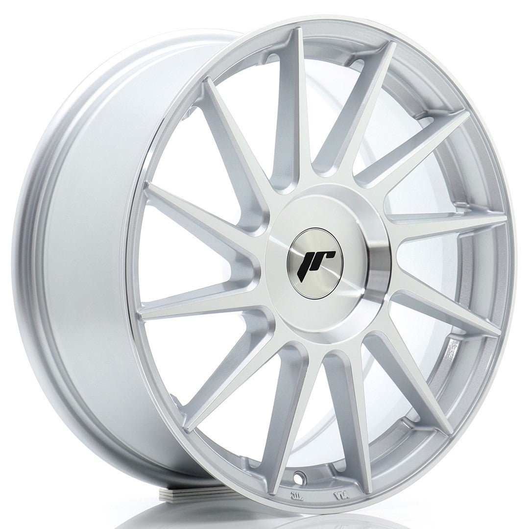 Japan Racing JR Wheels JR22 17x7 ET20-40 CUSTOM PCD Silver