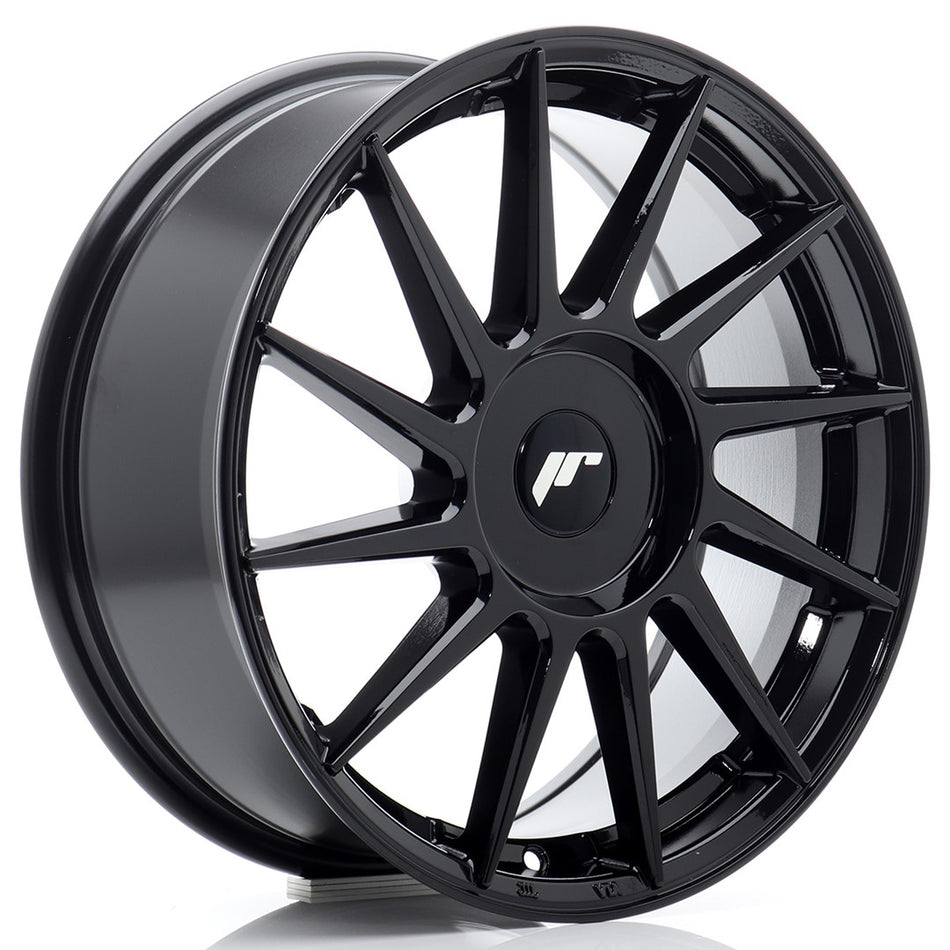Japan Racing JR Wheels JR22 17x8 ET20-45 CUSTOM PCD Black