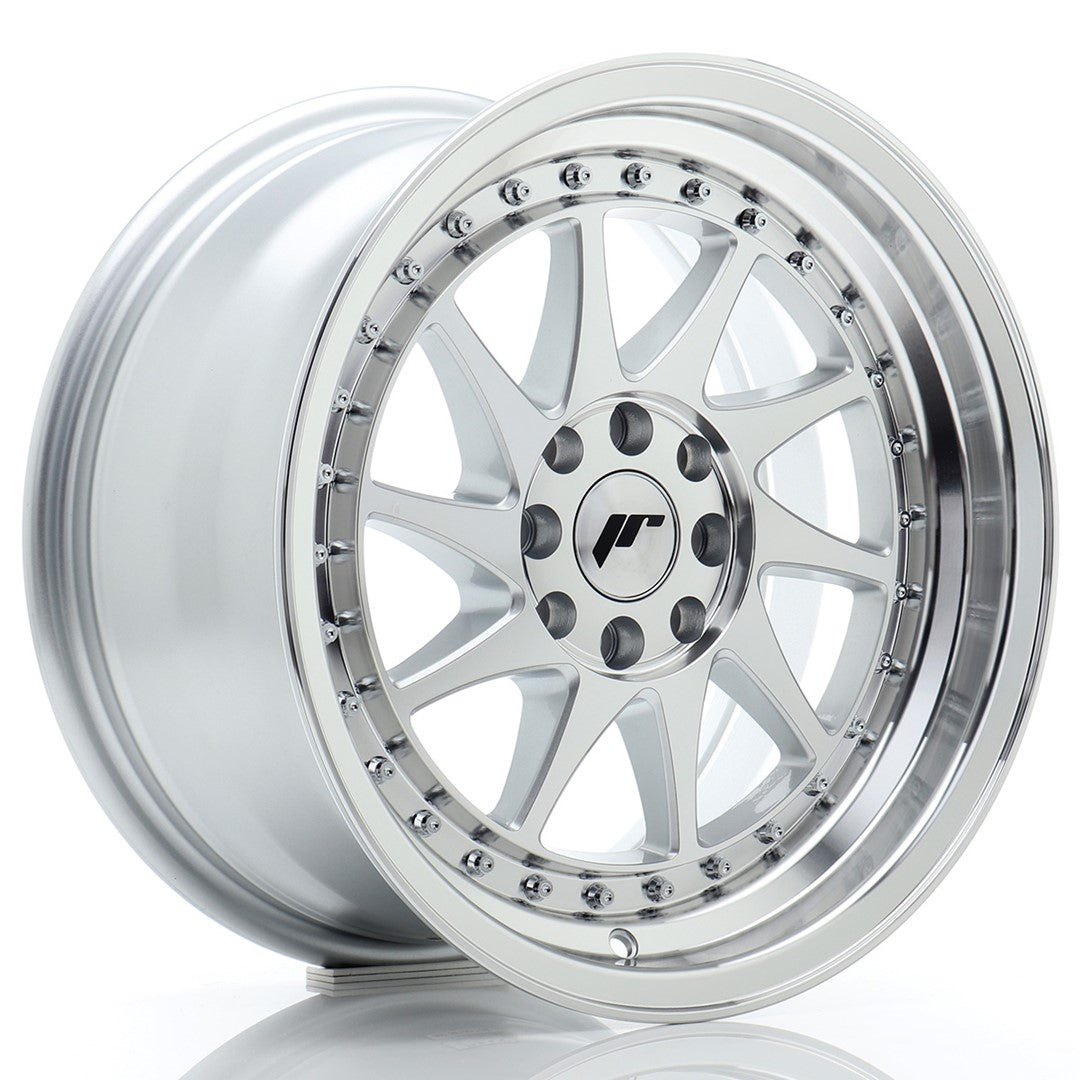 Japan Racing JR Wheels JR26 16x8 ET25 4x100 4x108 Silver