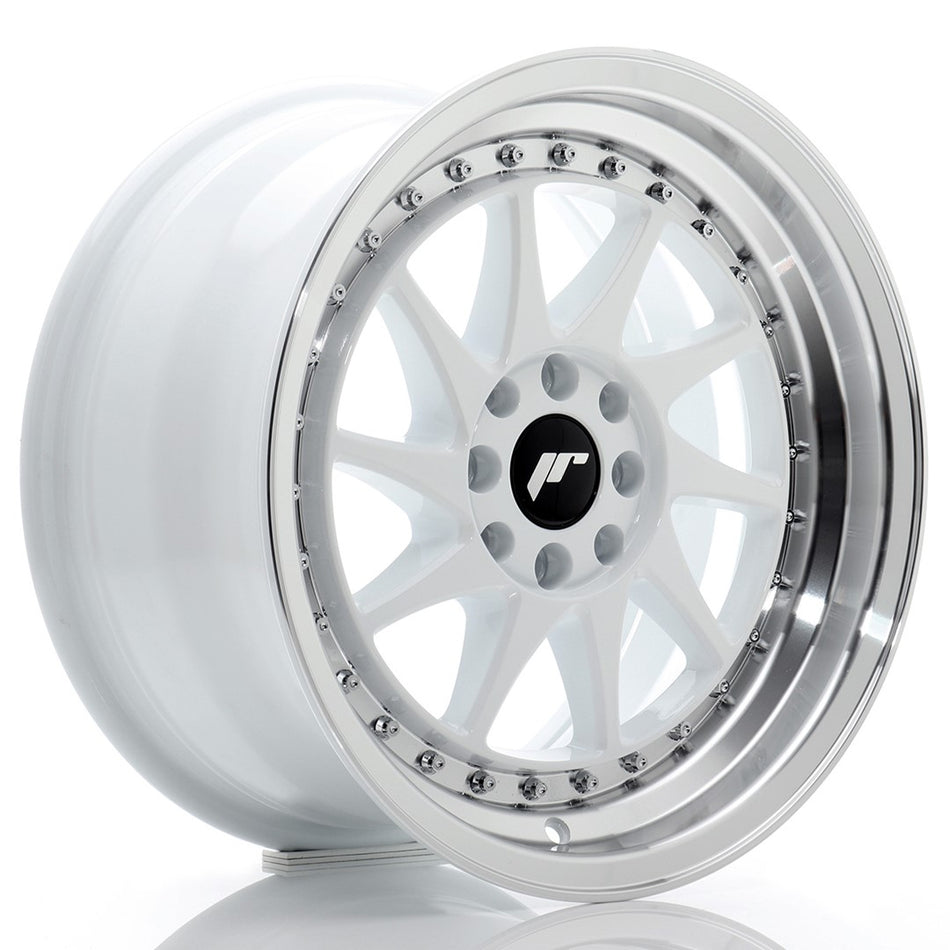 Japan Racing JR Wheels JR26 16x8 ET25 4x100 4x108 White