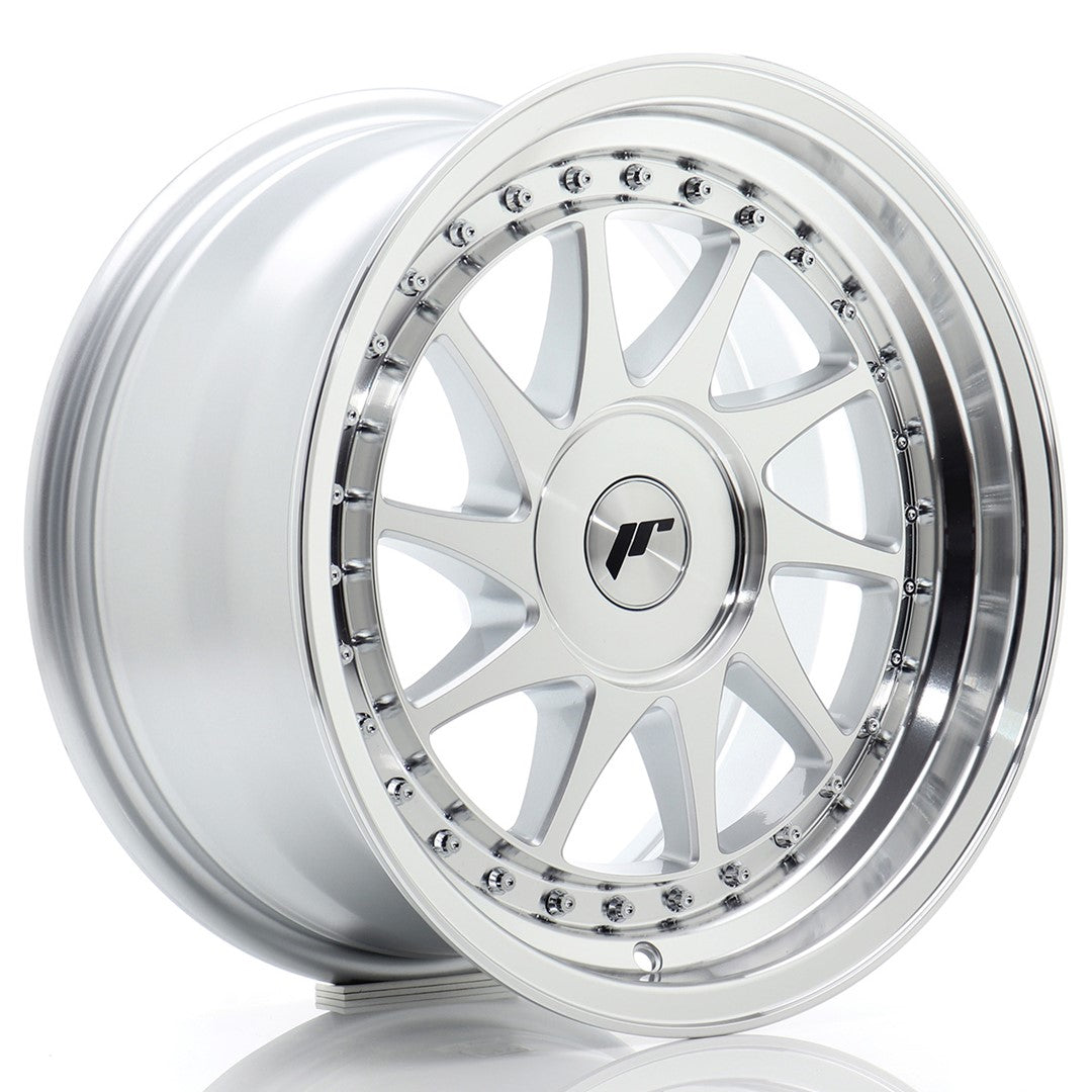 Japan Racing JR Wheels JR26 16x8 ET10-30 CUSTOM PCD Silver
