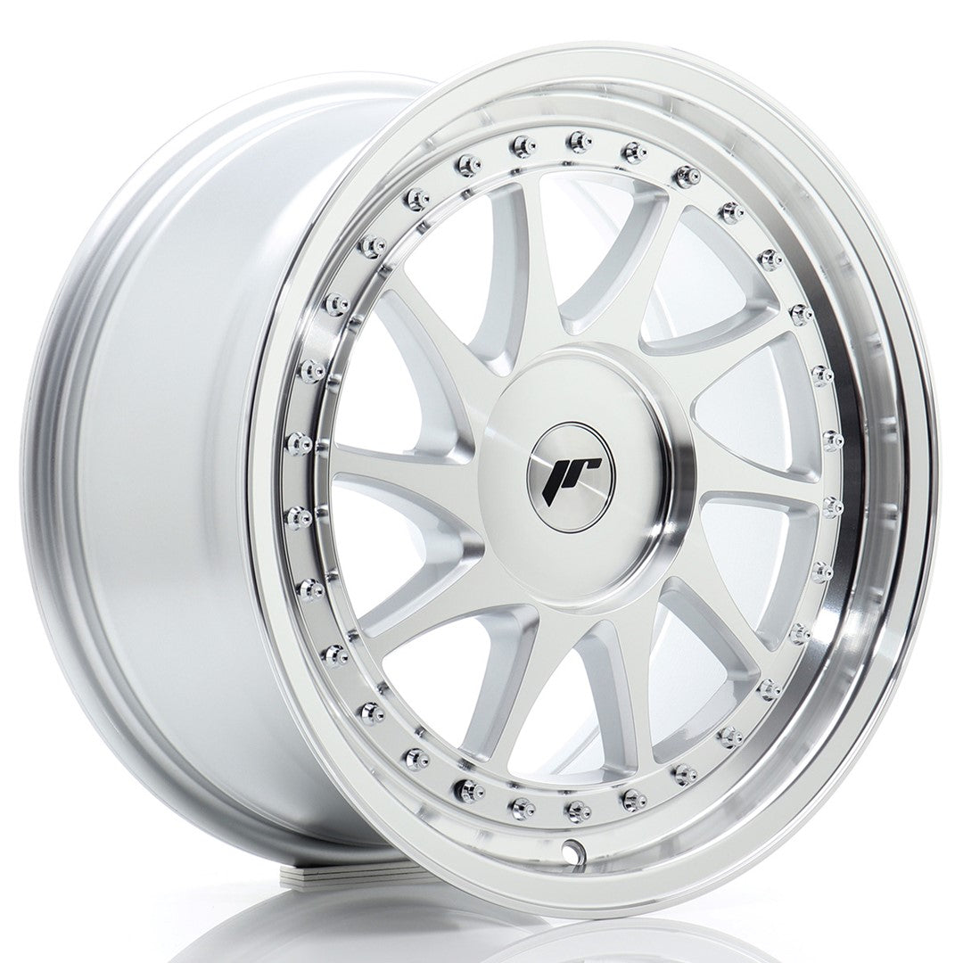 Japan Racing JR Wheels JR26 17x8 ET20-35 CUSTOM PCD Silver