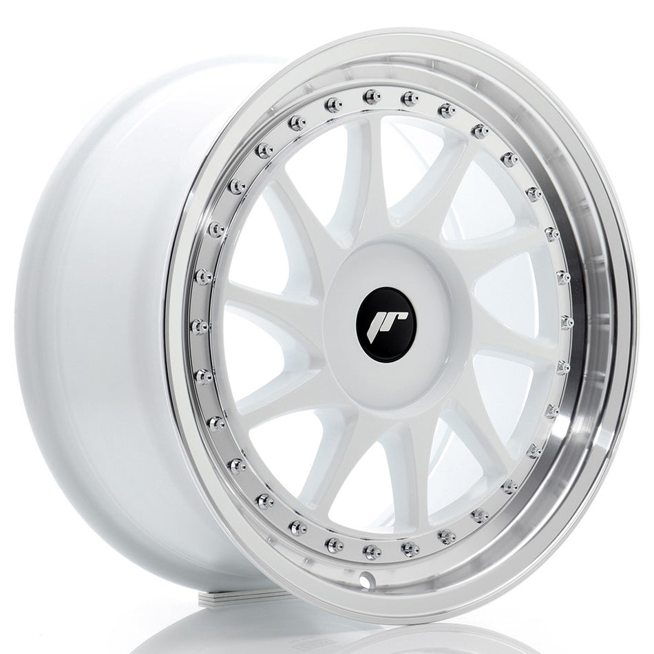 Japan Racing JR Wheels JR26 17x8 ET20-35 CUSTOM PCD White