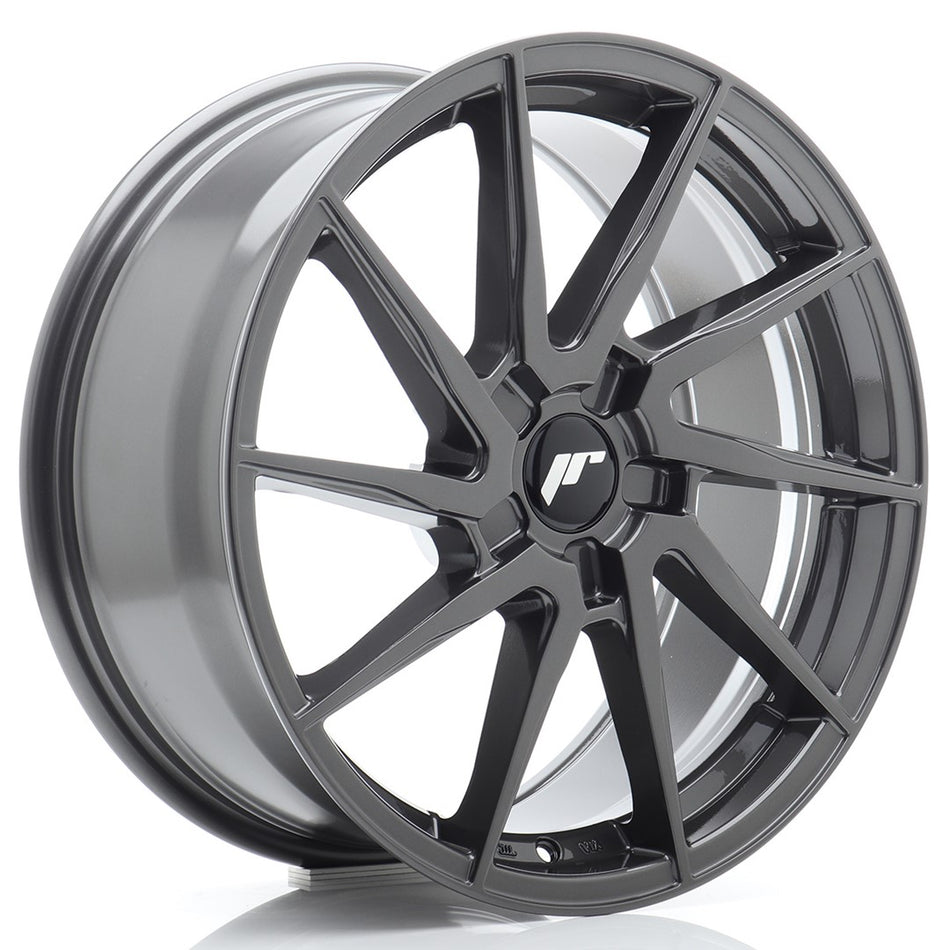 Japan Racing JR Wheels JR36 18x8 ET20-45 CUSTOM PCD Hyper Gray