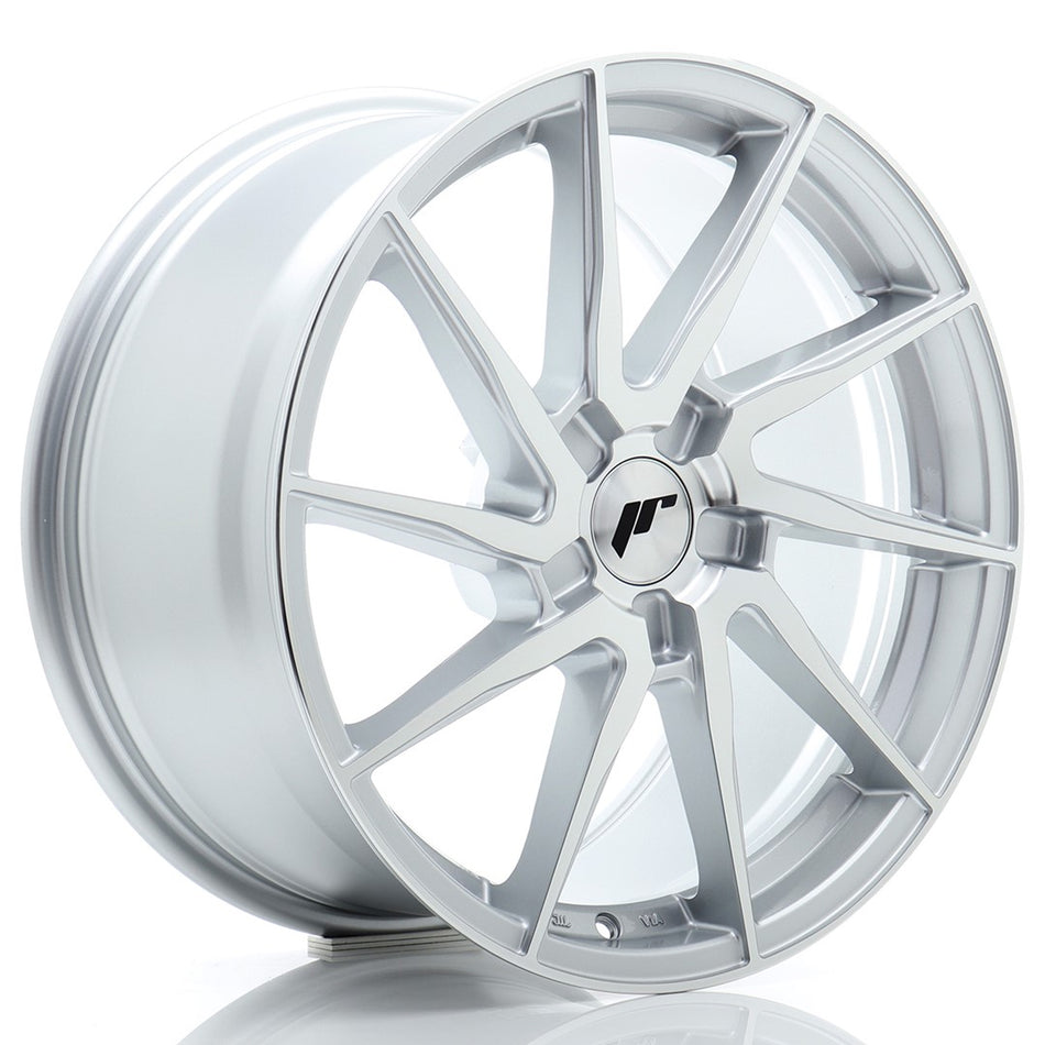 Japan Racing JR Wheels JR36 18x8 ET20-45 CUSTOM PCD Silver