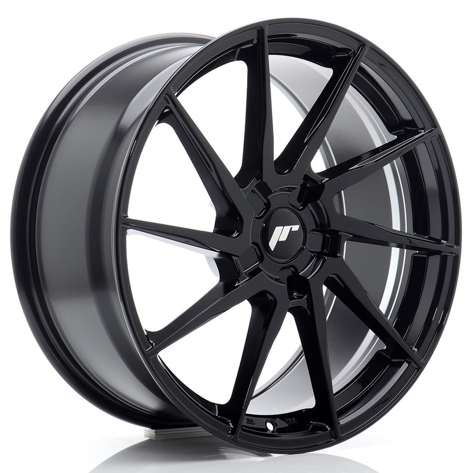 Japan Racing JR Wheels JR36 19x8 ET20-40 CUSTOM PCD Black