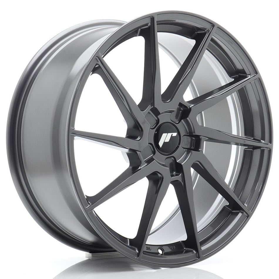 Japan Racing JR Wheels JR36 19x8 ET20-40 CUSTOM PCD Hyper Gray