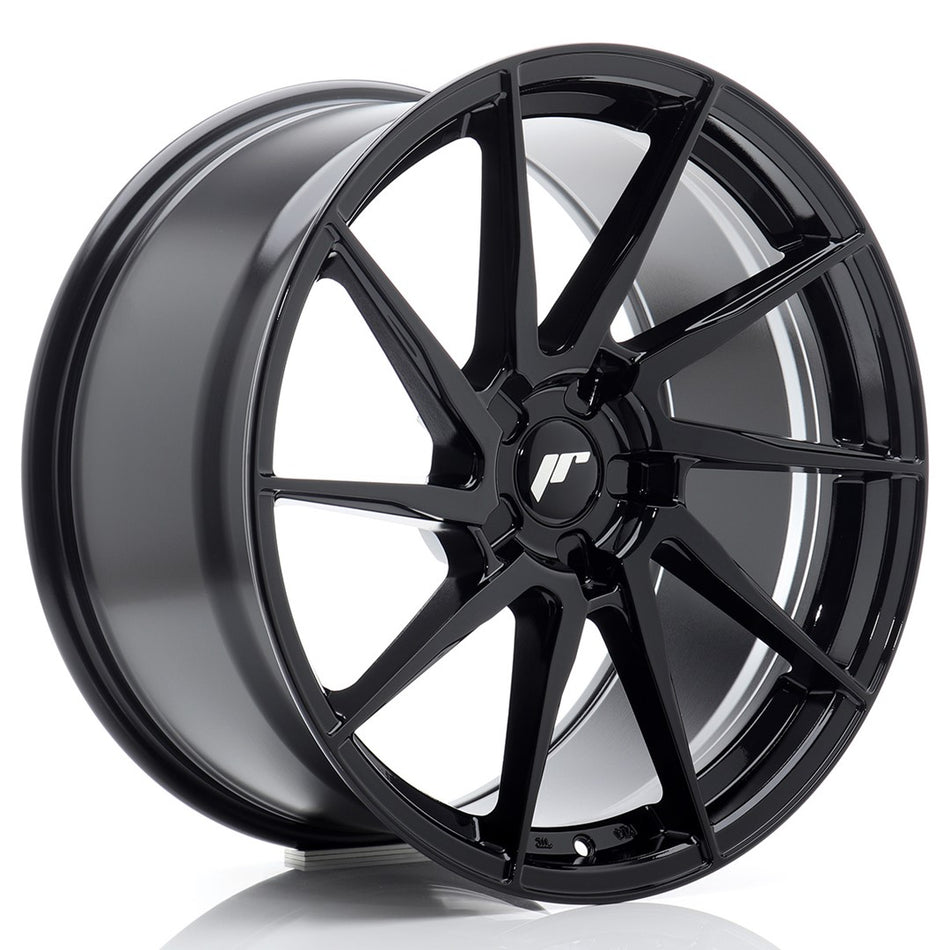 Japan Racing JR Wheels JR36 19x9.5 ET20-45 CUSTOM PCD Black