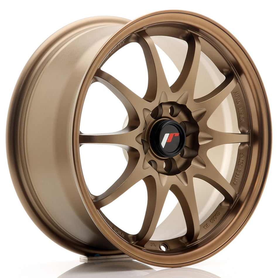 Japan Racing JR Wheels JR5 16x7 ET30 5x100 5x114.3 Bronze