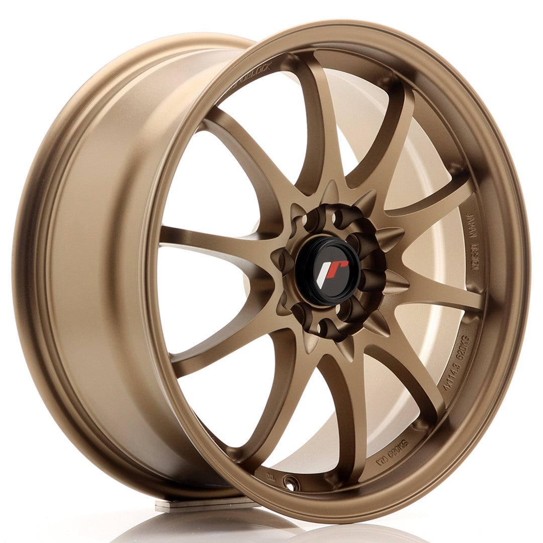 Japan Racing JR Wheels JR5 17x7.5 ET35 5x108 5x112 Bronze