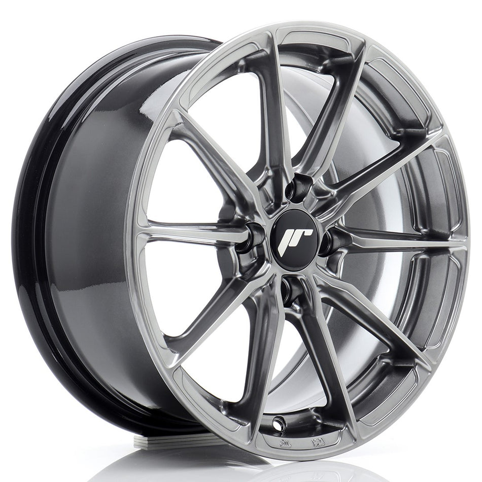 Japan Racing JR Wheels JR37 15x7 ET38 4x100 Hyper Black